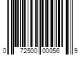 Barcode Image for UPC code 072500000569