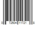 Barcode Image for UPC code 072504117218