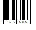 Barcode Image for UPC code 0725077560256