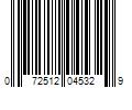 Barcode Image for UPC code 072512045329