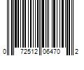 Barcode Image for UPC code 072512064702