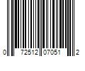 Barcode Image for UPC code 072512070512