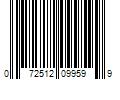 Barcode Image for UPC code 072512099599