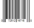 Barcode Image for UPC code 072512167168