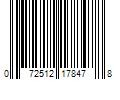 Barcode Image for UPC code 072512178478