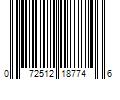 Barcode Image for UPC code 072512187746