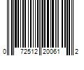 Barcode Image for UPC code 072512200612