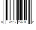 Barcode Image for UPC code 072512226902