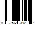 Barcode Image for UPC code 072512231944