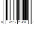 Barcode Image for UPC code 072512234587