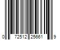 Barcode Image for UPC code 072512256619