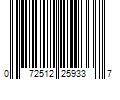 Barcode Image for UPC code 072512259337