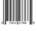 Barcode Image for UPC code 072512273685