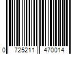 Barcode Image for UPC code 0725211470014