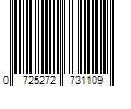 Barcode Image for UPC code 0725272731109