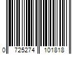 Barcode Image for UPC code 0725274101818