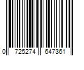 Barcode Image for UPC code 0725274647361