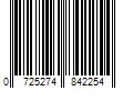 Barcode Image for UPC code 0725274842254