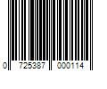 Barcode Image for UPC code 0725387000114