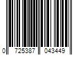 Barcode Image for UPC code 0725387043449