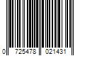 Barcode Image for UPC code 0725478021431