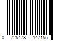 Barcode Image for UPC code 0725478147155