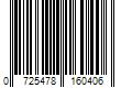 Barcode Image for UPC code 0725478160406