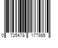 Barcode Image for UPC code 0725478177985