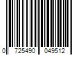 Barcode Image for UPC code 0725490049512