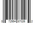 Barcode Image for UPC code 072554870262