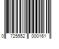 Barcode Image for UPC code 0725552000161