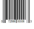 Barcode Image for UPC code 072556000063