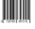 Barcode Image for UPC code 0725765657015. Product Name: Michael Malul Rose + Honey by Michael Malul EAU DE PARFUM SPRAY 3.4 OZ for WOMEN