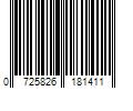 Barcode Image for UPC code 0725826181411