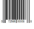 Barcode Image for UPC code 072586000088