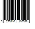 Barcode Image for UPC code 0725916107598