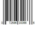 Barcode Image for UPC code 072596300666