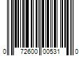 Barcode Image for UPC code 072600005310