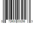 Barcode Image for UPC code 072600032583