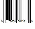 Barcode Image for UPC code 072600061330