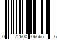 Barcode Image for UPC code 072600066656