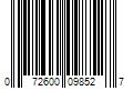 Barcode Image for UPC code 072600098527