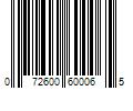 Barcode Image for UPC code 072600600065