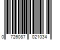 Barcode Image for UPC code 0726087021034