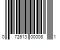 Barcode Image for UPC code 072613000081