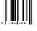 Barcode Image for UPC code 072613739431