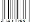 Barcode Image for UPC code 0726191033961