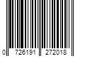 Barcode Image for UPC code 0726191272018