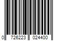 Barcode Image for UPC code 0726223024400