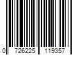 Barcode Image for UPC code 0726225119357